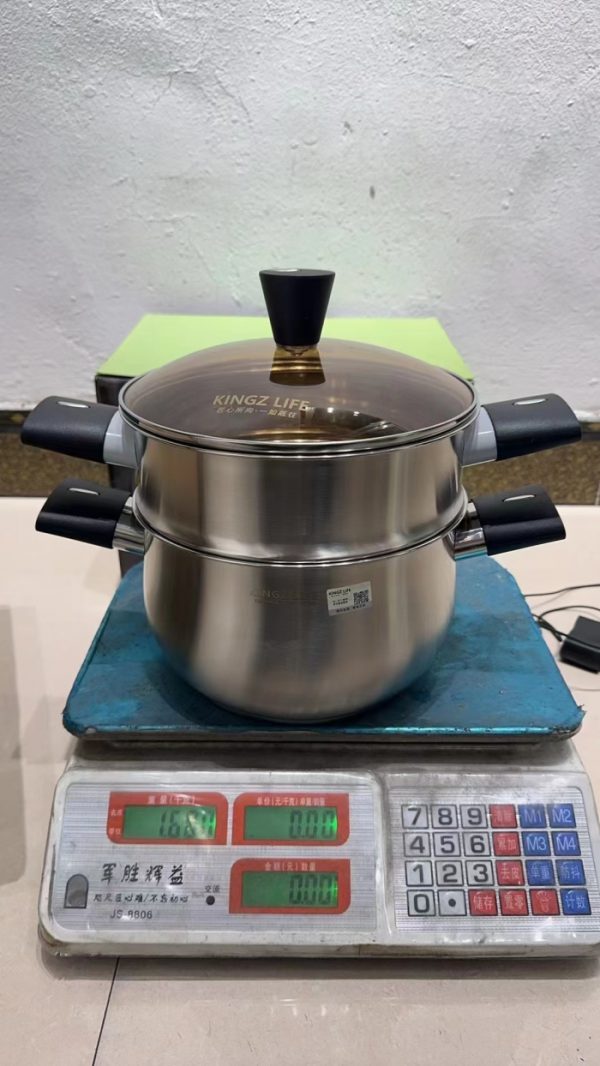 304 Stainless Steel Double-Layer Steaming Pots