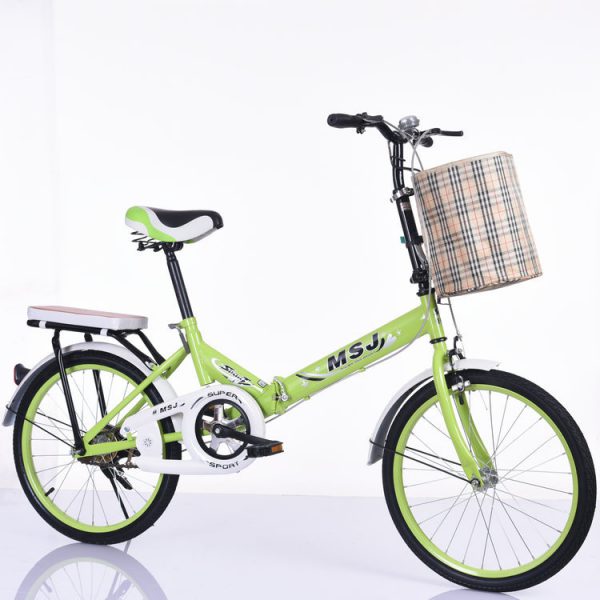 Foldable 20-Inch Non-Gear Bicycle