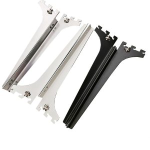 Heavy-Duty Adjustable Shelf Bracket Support with Screws