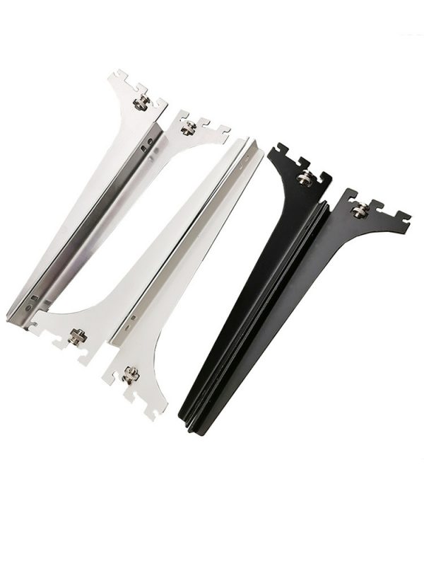 Heavy-Duty Adjustable Shelf Bracket Support with Screws