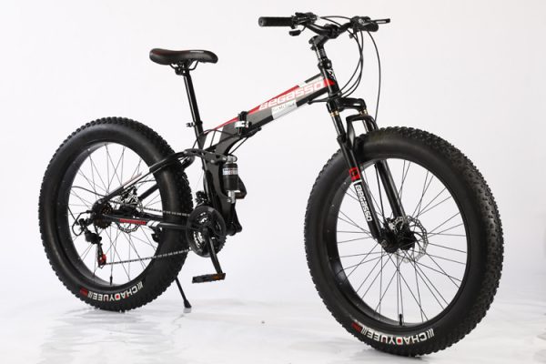 Outdoor Folding Fat Tire Snow Bike