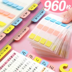 Waterproof Sticky Notes and Index Tabs