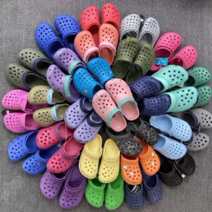 Clearance Sale: Adult-Size Beach Crocs-Style Sandals – Non-Slip Perforated Clogs, Full Size Range Available