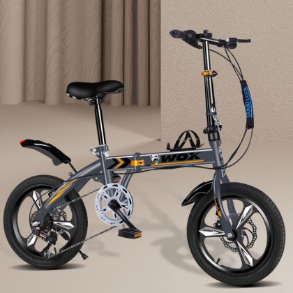 Ultra-Lightweight Mini Folding Bicycle with Variable Speed & Disc Brake